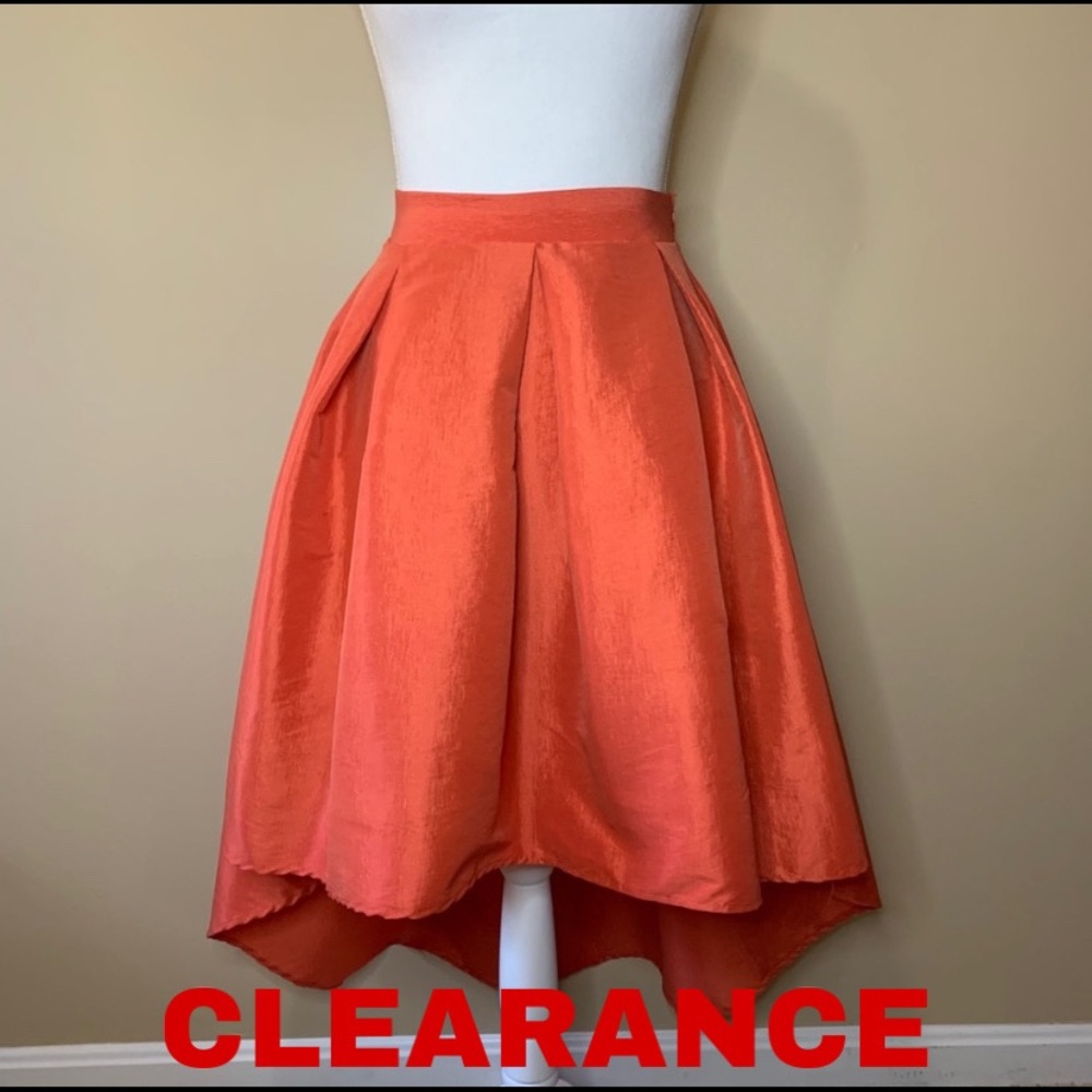 Dead Stock Vintage High Low A-Line Skirt